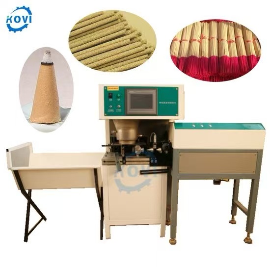 Automatic Cone Incense Stick Machine Multifunctional Bamboo Incense Backflow Sticks Making Machine