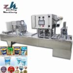 Cup Filling Sealing Machine for Mineral Water Yogurt Fruit Jelly