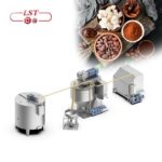50/100/300L Lab Use Chocolate Ball Mill Machine Cocoa Bean Nibs Grinding Machine