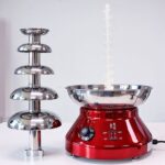 Electric Chocolate Fountain Machine with Tap