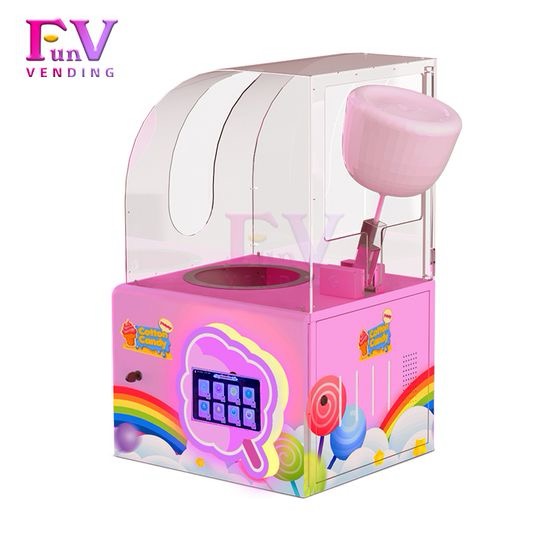 Commercial Convenient Mini Semi Automatic Flower Cottor Candy Machine - Image 3