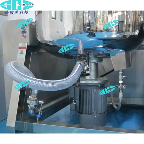 Ointment Lotion Cream Mayonnaise Petroleum Jelly Making Machine Lifting Cosmetic Mixer Vacuum Homogenizer Emulsifier - Image 5