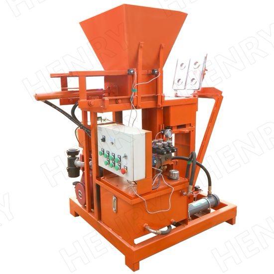 50 Tons Small Fully Automatic Hydraulic Compressed Earth Soil Interlocking Block Brick Molding / Making Machine - Image 3