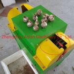 High Quality Automatic Garlic Tail Cutting Machine / Garlic Root Cutting Machine