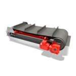 Rcyd-5 Magnetic Separator Self-Discharging Permanent Magnet Iron Rust Remover with Motor