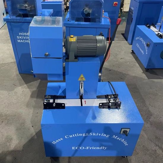 CE 1/4-2inch 4sp Layers Hydraulic Hose Skiving Machine Hose Cutting Machine - Image 2