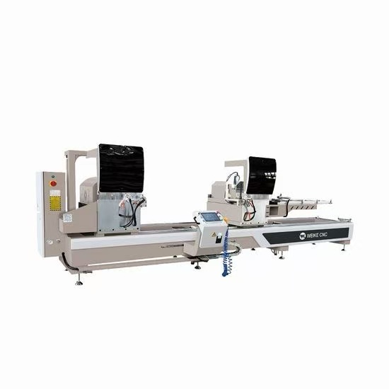 Aluminum PVC CNC Double Head Cutting Saw Window Door Making Machine 45 and 90 Degree Cutting Machine