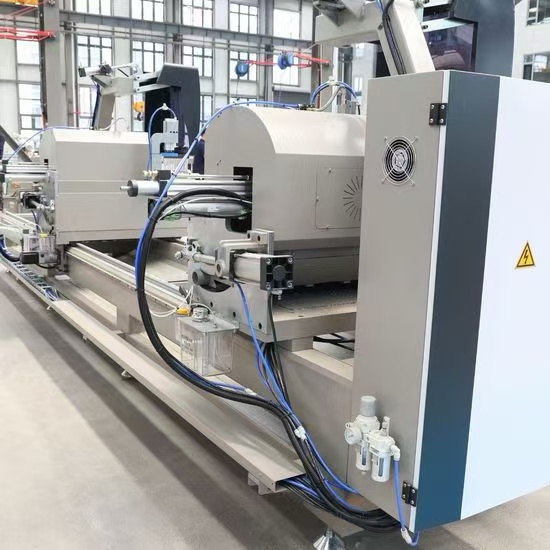 Aluminum PVC CNC Double Head Cutting Saw Window Door Making Machine 45 and 90 Degree Cutting Machine - Image 3
