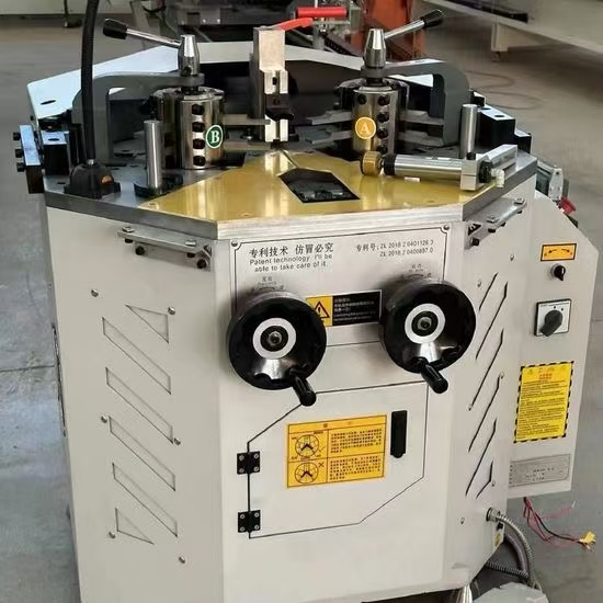140mm Corner Crimping Machine Automatic Aluminium Window Door Making Machinery