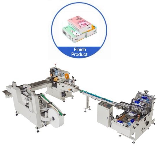Fully-Automatic Small Pocket Wallet Tissue Envelope Machine Folding Making Machine