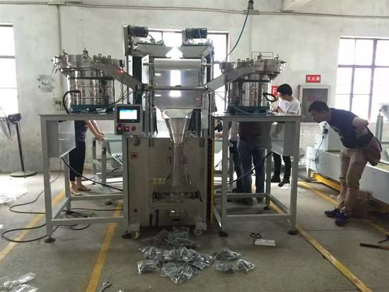 High Speed Quality Wrapping Nail Making Nuts Packaging Bolt Screw Packing Machine - Image 2