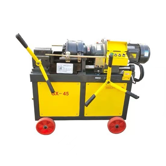 Drywall Screw Making Machine High Efficiency Small Metal Rebar Rod Threading Rolling Machine