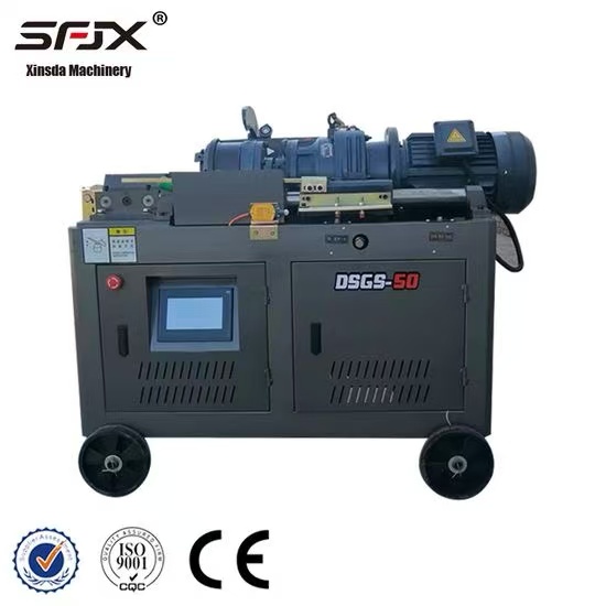 Drywall Screw Making Machine High Efficiency Small Metal Rebar Rod Threading Rolling Machine - Image 2