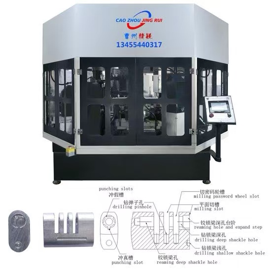 Jz-2.3 Combination Padlock Body Forming Machine