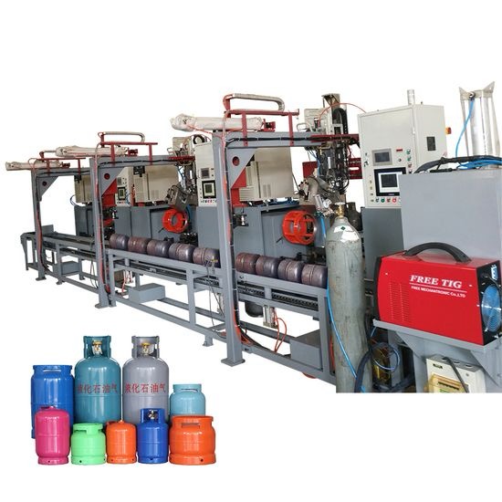 Complete LPG Gas Cylinder Body Welder/ Welding Making Machine for LPG Gas Cylinder Production Line