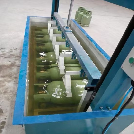 Factory Automatic LPG Gas Cylinder Making Machine Hydraulic Pressure Testing Machine - Image 2