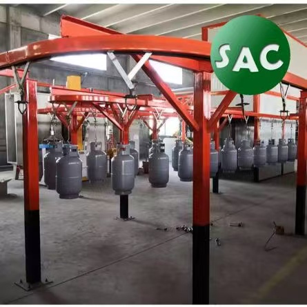 Factory Automatic LPG Gas Cylinder Making Machine Hydraulic Pressure Testing Machine - Image 5