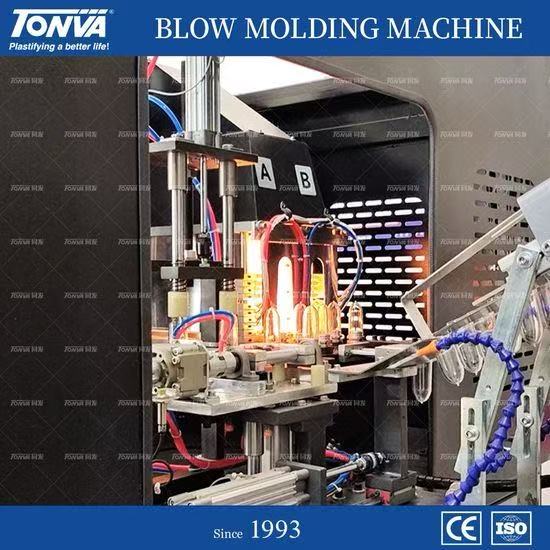 2 Cavity Pet Plastic Candy Jar Bottle Stretch Blowing Making Machine - Image 5