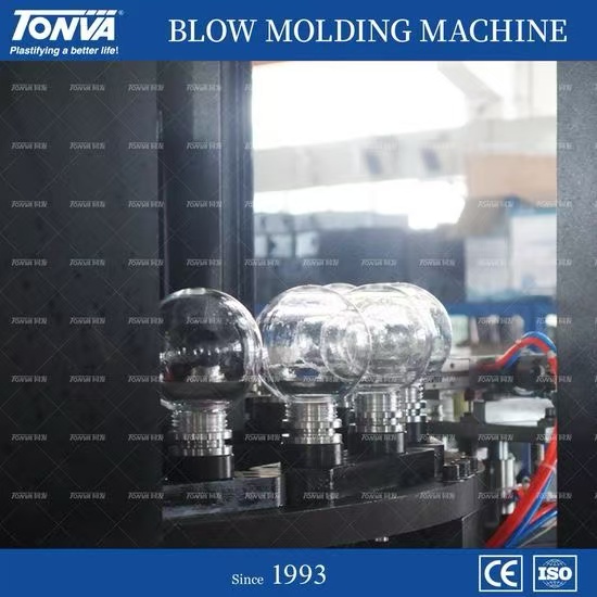 2 Cavity Pet Plastic Candy Jar Bottle Stretch Blowing Making Machine - Image 6