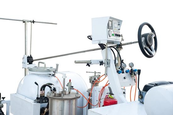 Hw-Driving Type Flat Line Cold Plastic-Spotline Painting Two-Component Road Marking Vehicles Machine - Image 3