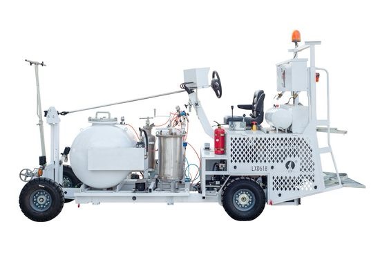 Hw-Driving Type Flat Line Cold Plastic-Spotline Painting Two-Component Road Marking Vehicles Machine - Image 5