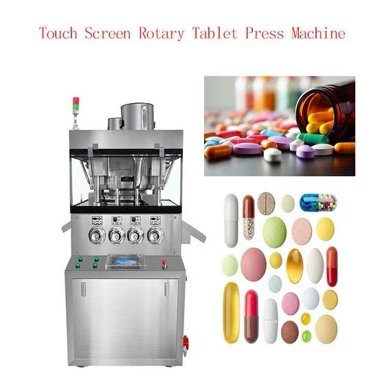 High-Speed Two-Color Medicine Compression Pill Making Rotary Tablet Press Machine - Image 4