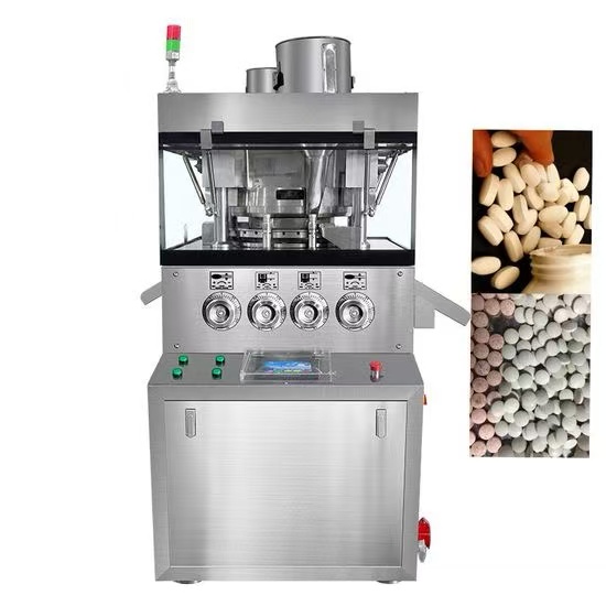 High-Speed Two-Color Medicine Compression Pill Making Rotary Tablet Press Machine - Image 5