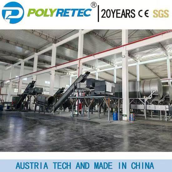 6000kg/Hour Hot Wash Pet Flakes Plastic Recycling Line Pet Bottle Crushing Washing Machine - Image 2