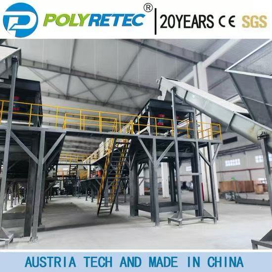 6000kg/Hour Hot Wash Pet Flakes Plastic Recycling Line Pet Bottle Crushing Washing Machine - Image 4