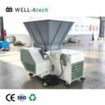 Single Shaft Shredder for Shredding Waste Paper Plastic Film Textile Crushing Recycling Machine