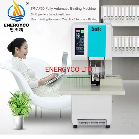 Full Automatic Office Nylon Tube Book Binding Machine - Image 2