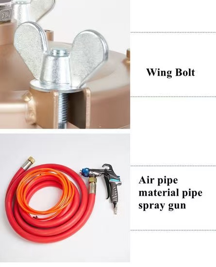 Pneumatic Paint Pressure Feed Tank Pressure Pot - Image 4
