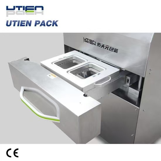 Semi-Auto Tray Sealing Machine for Meat, Fast Food, Vegetable Food Tray Sealer - Image 4