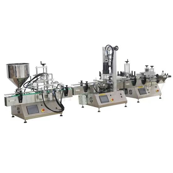 Small Bottle Jar Filling Capping Labeling Machine - Image 2
