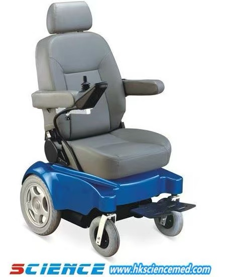 Electric Power Folding Transport Wheelchair - Image 2