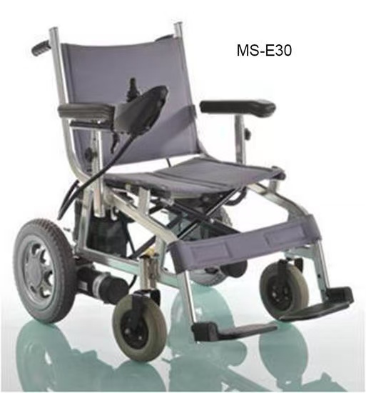 Electric Power Folding Transport Wheelchair - Image 4