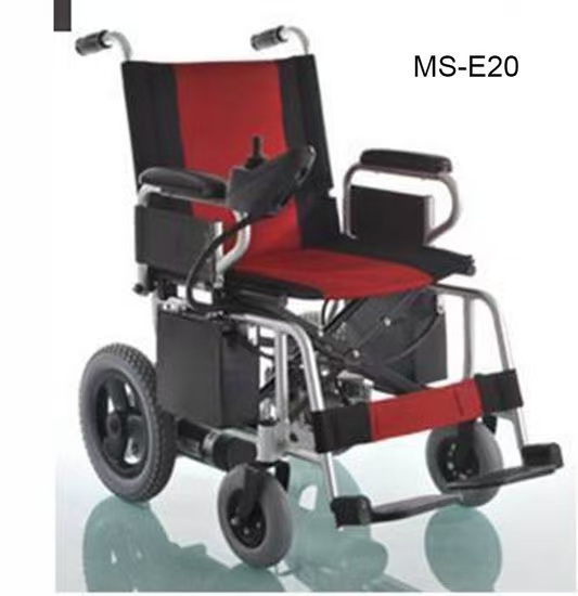 Electric Power Folding Transport Wheelchair - Image 5