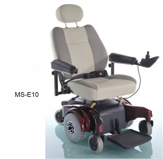 Electric Power Folding Transport Wheelchair - Image 6