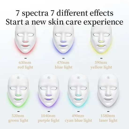 New Beauty Facial Color LED Light Mask Beauty Instrument Home - Image 2