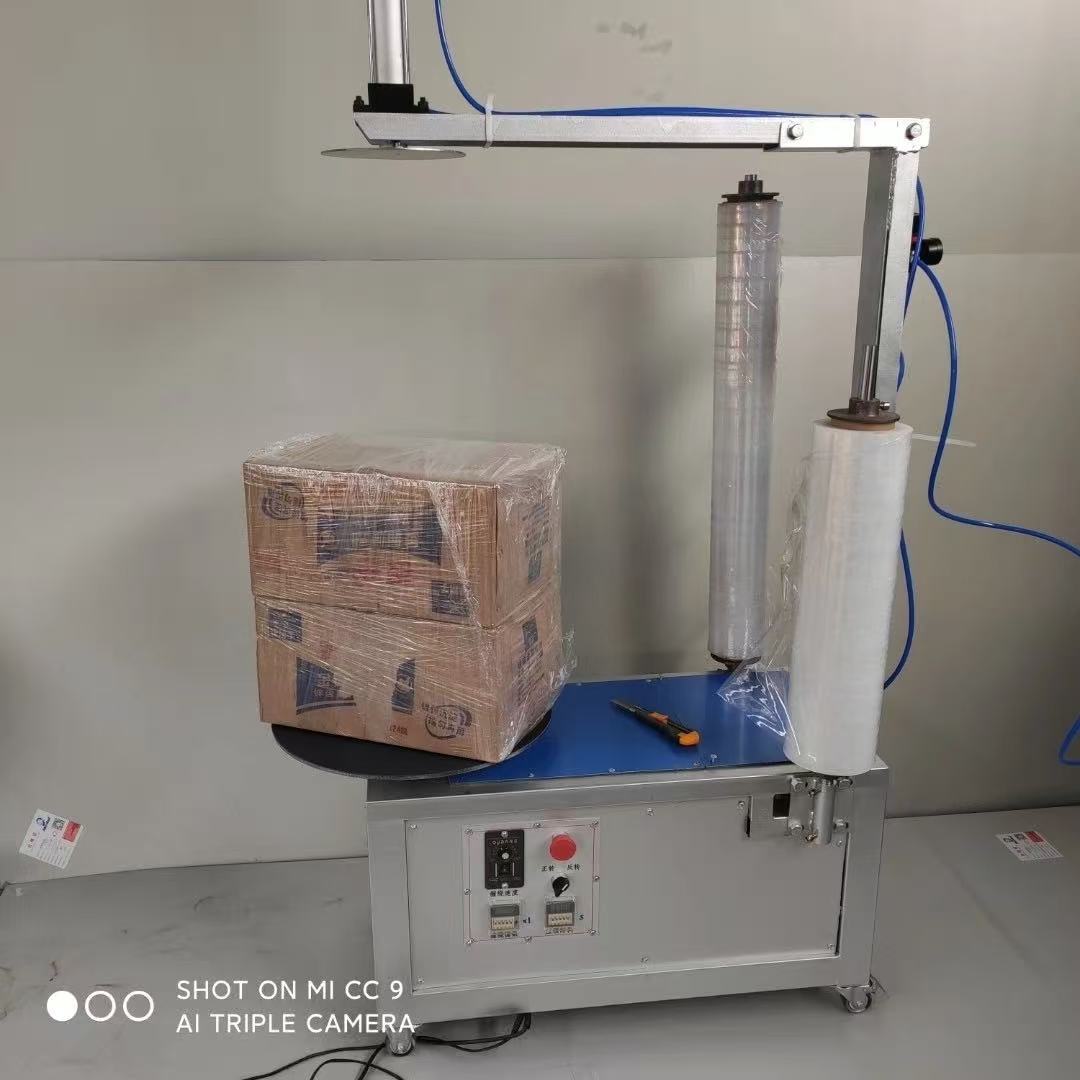 Automatic Small Type Wrapping Machine Desktop Packing Machine Carton Box Stretch Film - Image 4